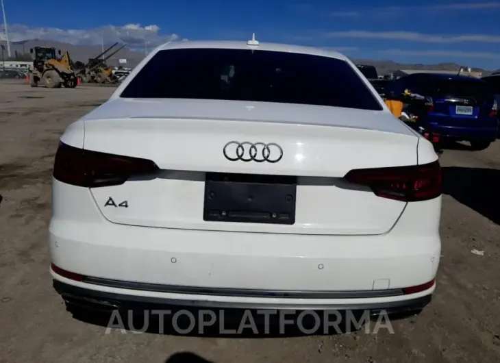 AUDI A4 PREMIUM 2019 vin WAUHMAF43KA041496 from auto auction Copart