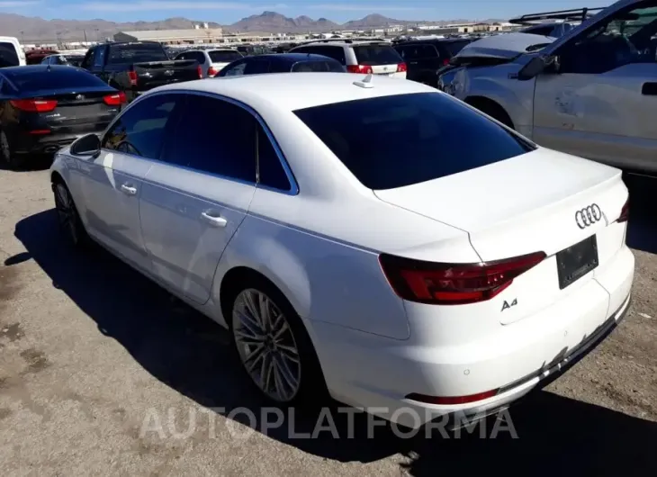 AUDI A4 PREMIUM 2019 vin WAUHMAF43KA041496 from auto auction Copart