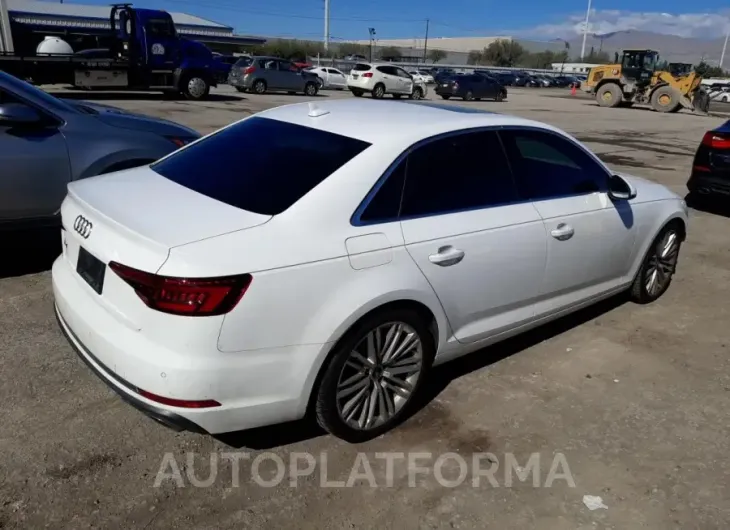 AUDI A4 PREMIUM 2019 vin WAUHMAF43KA041496 from auto auction Copart