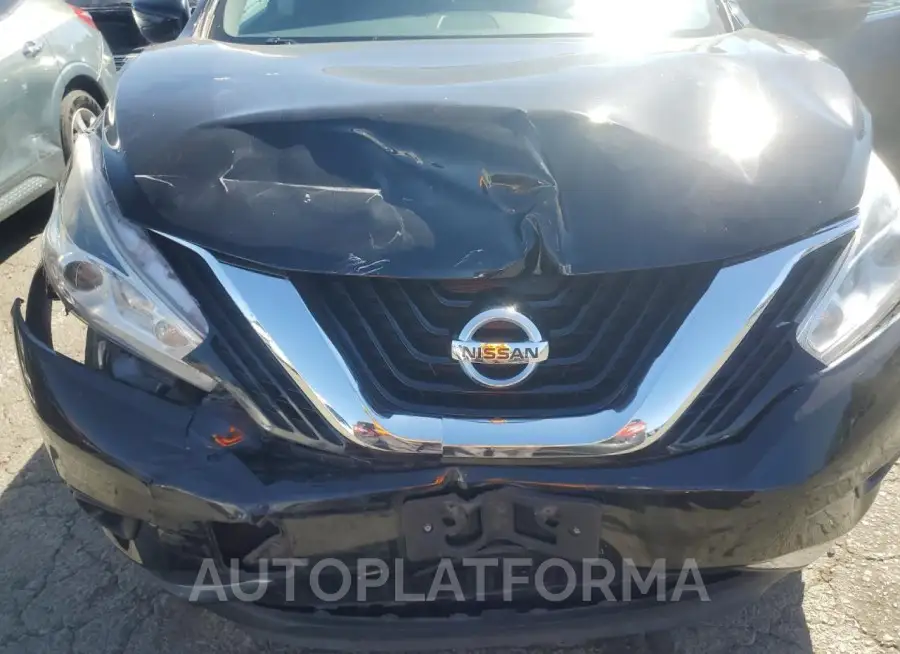 NISSAN MURANO S 2016 vin 5N1AZ2MH5GN133805 from auto auction Copart