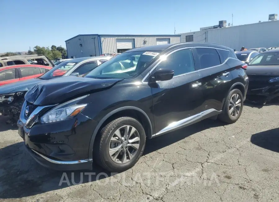 NISSAN MURANO S 2016 vin 5N1AZ2MH5GN133805 from auto auction Copart