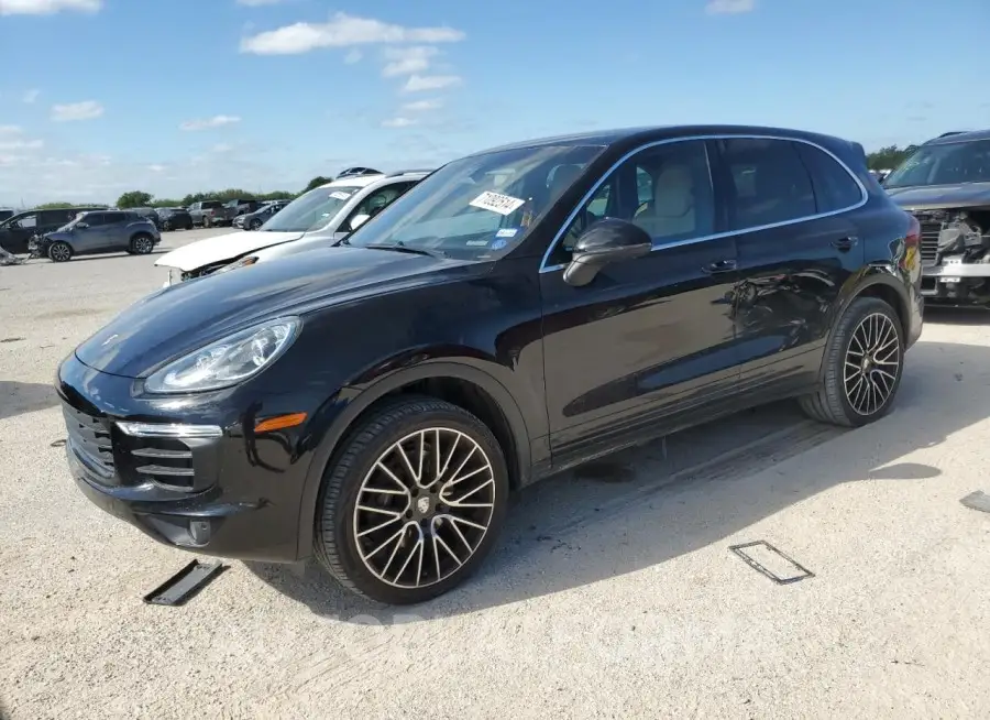 PORSCHE CAYENNE 2018 vin WP1AA2A27JKA04421 from auto auction Copart