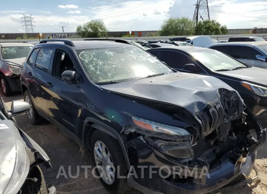 JEEP CHEROKEE S 2015 vin 1C4PJLAB8FW762138 from auto auction Copart