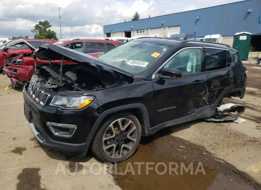 JEEP COMPASS LI 2018 vin 3C4NJDCBXJT432879 from auto auction Copart