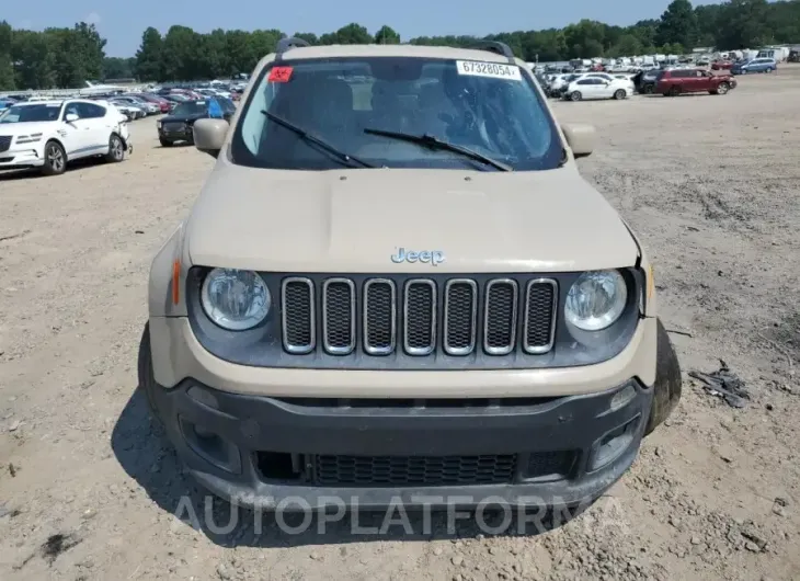 JEEP RENEGADE L 2015 vin ZACCJABT0FPB56662 from auto auction Copart