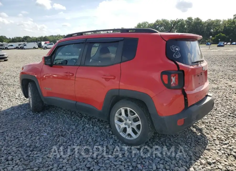 JEEP RENEGADE L 2016 vin ZACCJABT4GPE34322 from auto auction Copart