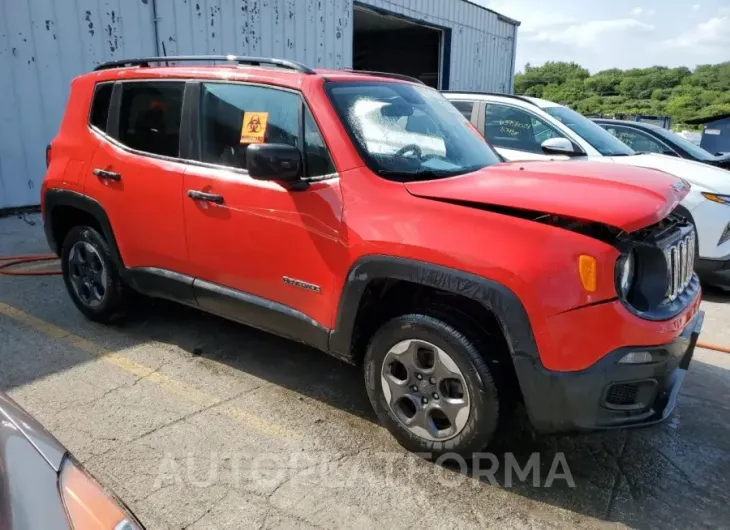 JEEP RENEGADE S 2018 vin ZACCJBAB6JPH19965 from auto auction Copart