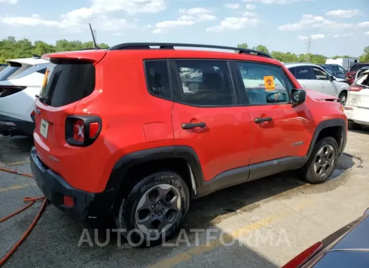 JEEP RENEGADE S 2018 vin ZACCJBAB6JPH19965 from auto auction Copart