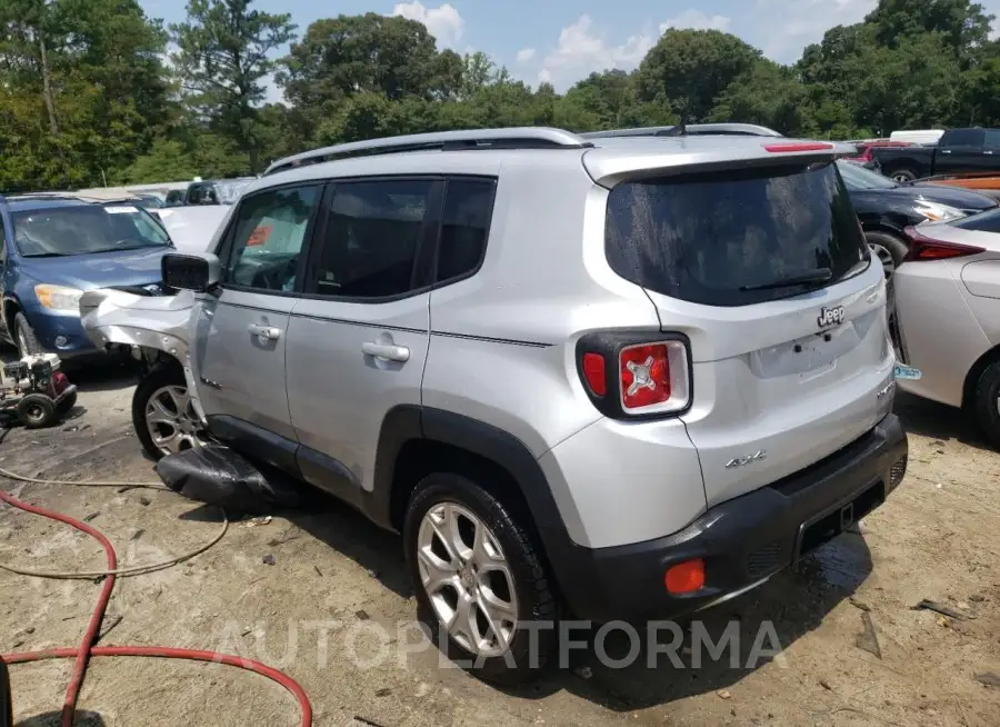 JEEP RENEGADE L 2016 vin ZACCJBDT9GPD38348 from auto auction Copart