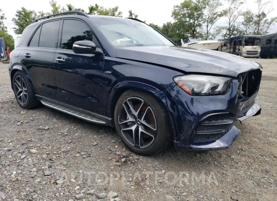 MERCEDES-BENZ GLE AMG 53 2021 vin 4JGFB6BB4MA313134 from auto auction Copart