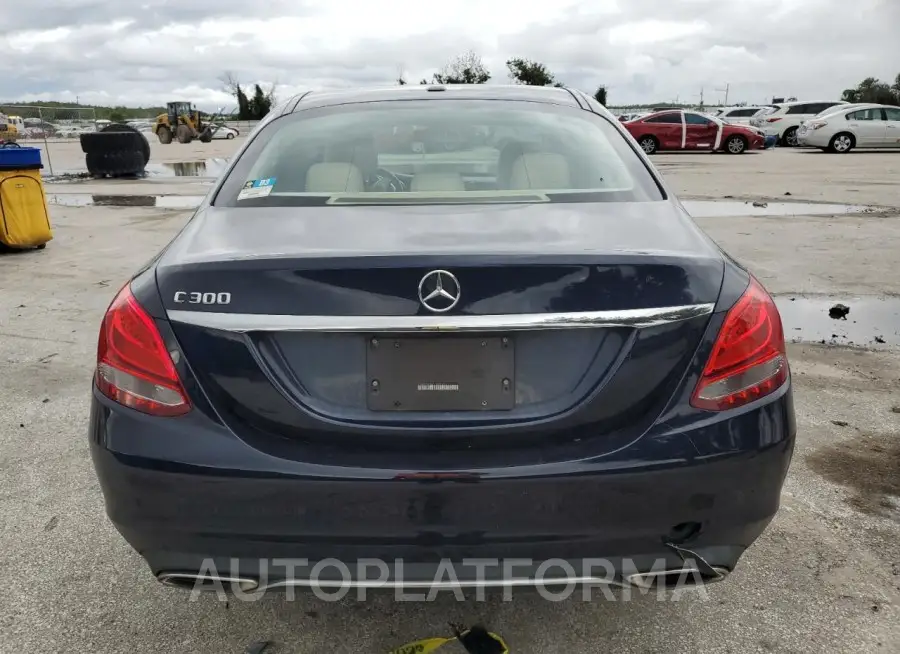 MERCEDES-BENZ C 300 2016 vin 55SWF4JB0GU163919 from auto auction Copart