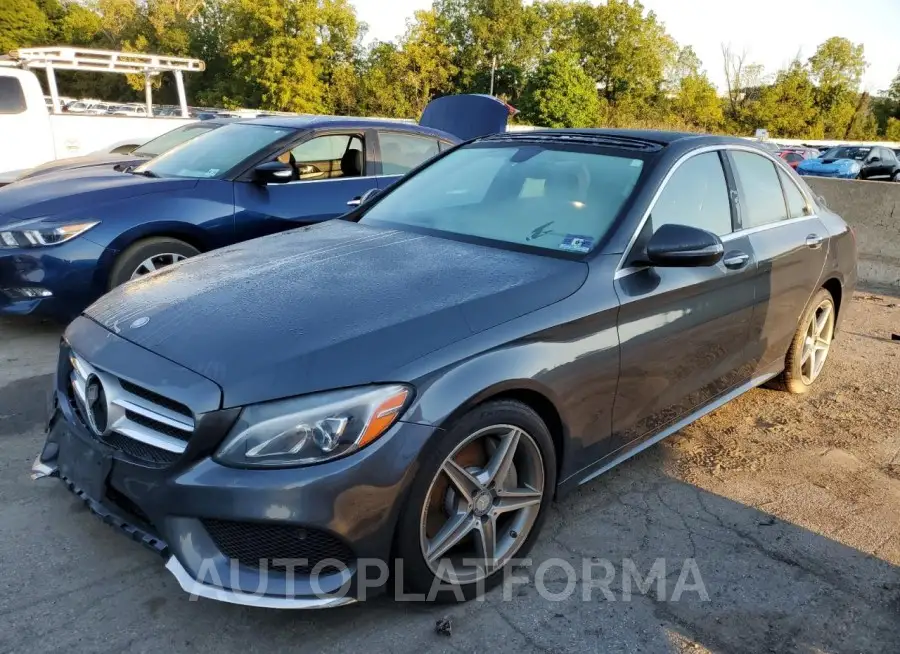 MERCEDES-BENZ C 300 4MAT 2016 vin 55SWF4KB2GU100870 from auto auction Copart