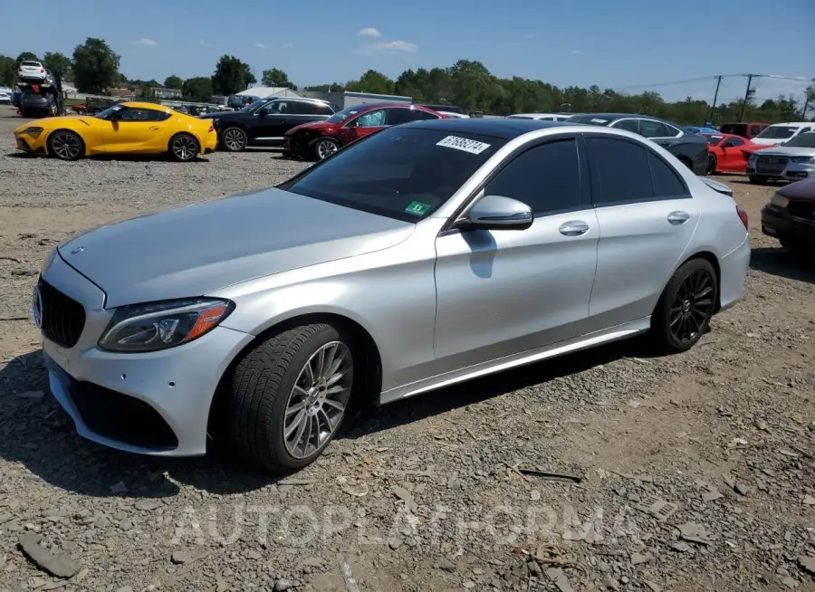 MERCEDES-BENZ C 300 4MAT 2016 vin 55SWF4KB6GU120328 from auto auction Copart