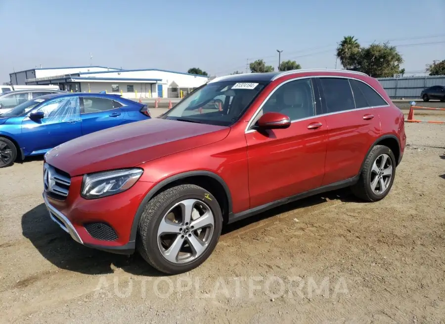 MERCEDES-BENZ GLC 300 2019 vin WDC0G4JBXKF576837 from auto auction Copart