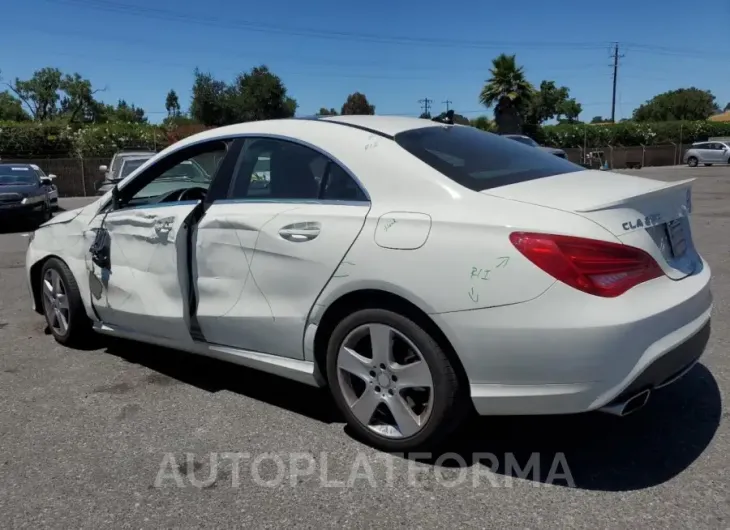 MERCEDES-BENZ CLA 250 2016 vin WDDSJ4EB7GN312441 from auto auction Copart