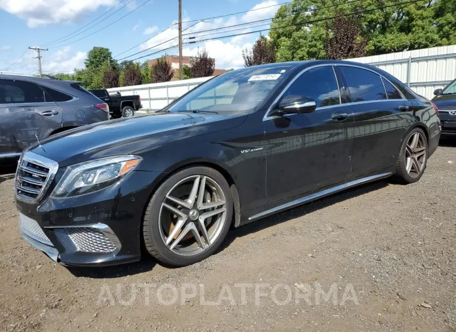 MERCEDES-BENZ S 65 AMG 2015 vin WDDUG7KB7FA135778 from auto auction Copart