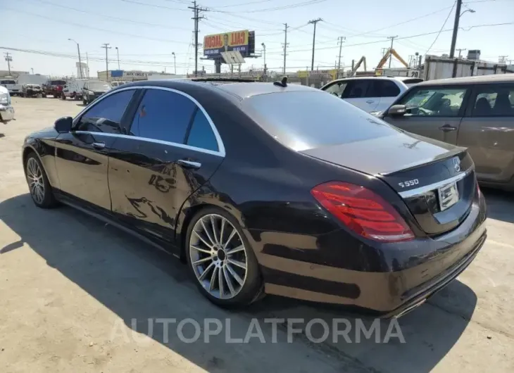 MERCEDES-BENZ S 550 2015 vin WDDUG8CB0FA092860 from auto auction Copart