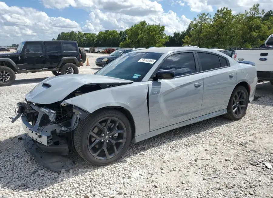 DODGE CHARGER GT 2022 vin 2C3CDXHG8NH122768 from auto auction Copart