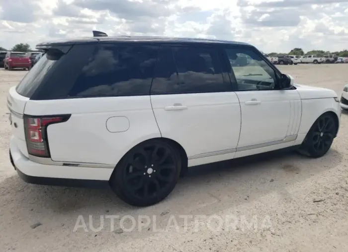 LAND ROVER RANGE ROVE 2017 vin SALGR2FK8HA332467 from auto auction Copart