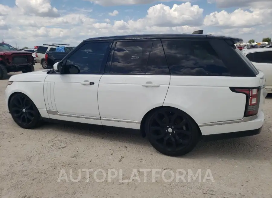 LAND ROVER RANGE ROVE 2017 vin SALGR2FK8HA332467 from auto auction Copart