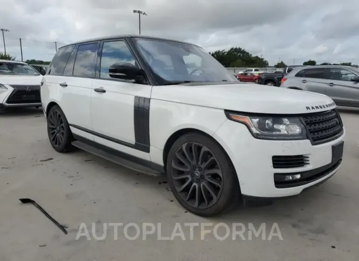 LAND ROVER RANGE ROVE 2017 vin SALGS2FE2HA347075 from auto auction Copart