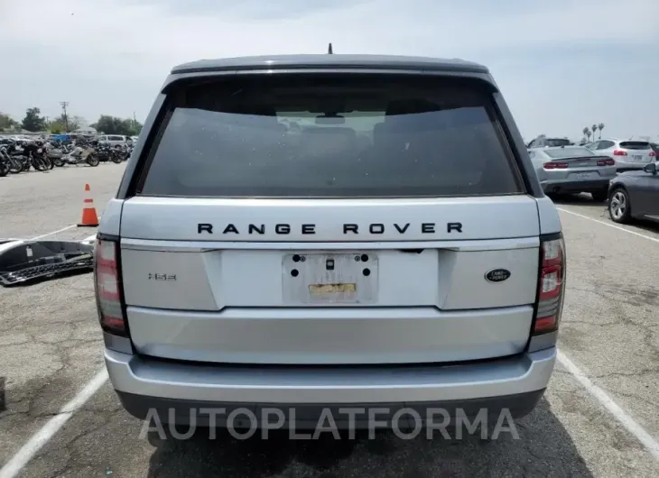 LAND ROVER RANGE ROVE 2016 vin SALGS2PF7GA310450 from auto auction Copart