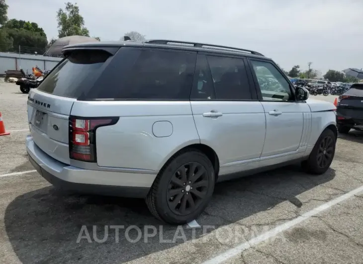 LAND ROVER RANGE ROVE 2016 vin SALGS2PF7GA310450 from auto auction Copart