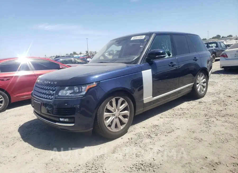 LAND ROVER RANGE ROVE 2016 vin SALGS2VFXGA254474 from auto auction Copart