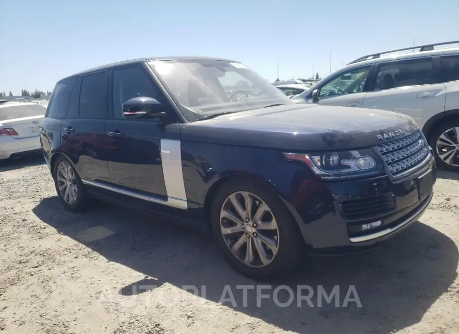 LAND ROVER RANGE ROVE 2016 vin SALGS2VFXGA254474 from auto auction Copart