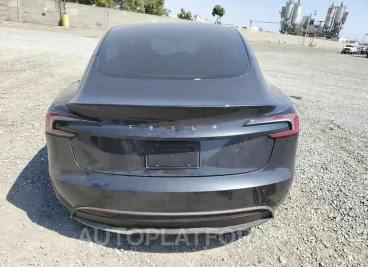 TESLA MODEL 3 2024 vin 5YJ3E1EA0RF745612 from auto auction Copart