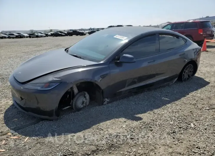 TESLA MODEL 3 2024 vin 5YJ3E1EA0RF745612 from auto auction Copart