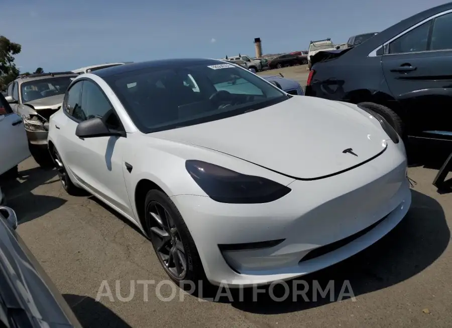 TESLA 3 2021 vin 5YJ3E1EA3MF930469 from auto auction Copart