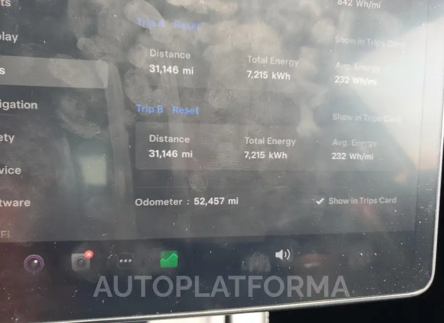 TESLA 3 2021 vin 5YJ3E1EA3MF930469 from auto auction Copart