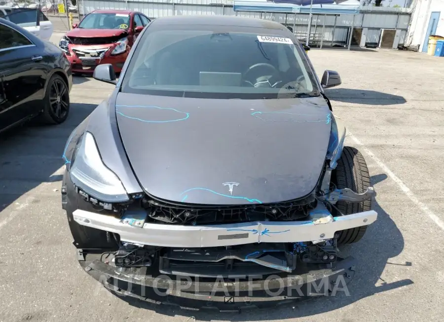 TESLA MODEL 3 2023 vin 5YJ3E1EA4PF691552 from auto auction Copart