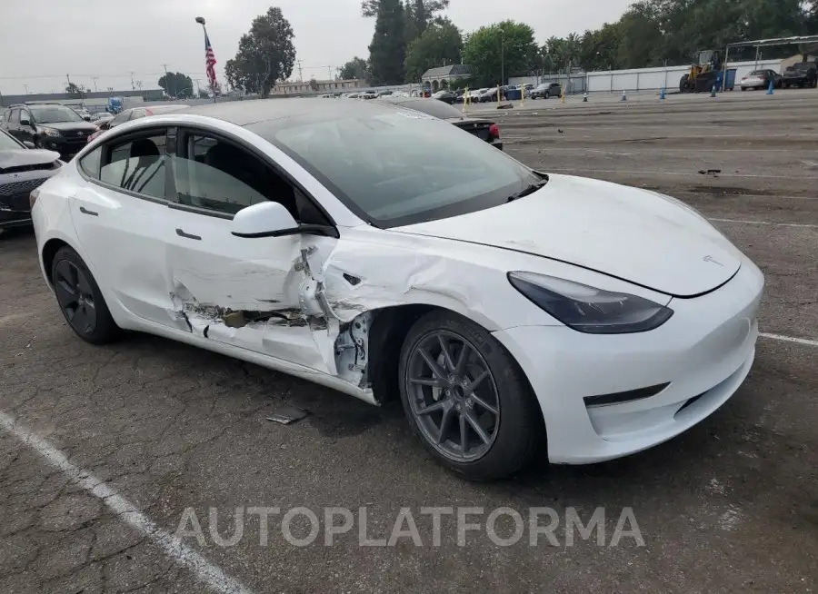 TESLA MODEL 3 2023 vin 5YJ3E1EA6PF603505 from auto auction Copart