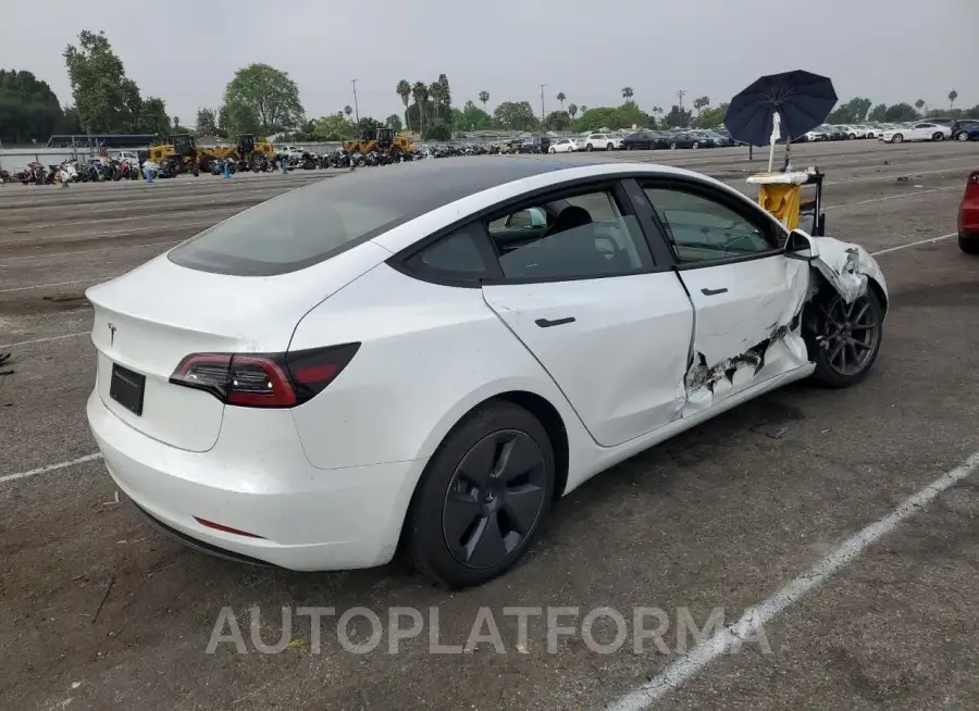 TESLA MODEL 3 2023 vin 5YJ3E1EA6PF603505 from auto auction Copart