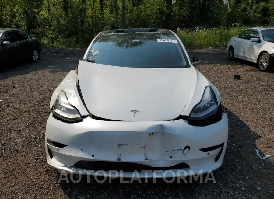 TESLA MODEL 3 2019 vin 5YJ3E1EA7KF487725 from auto auction Copart