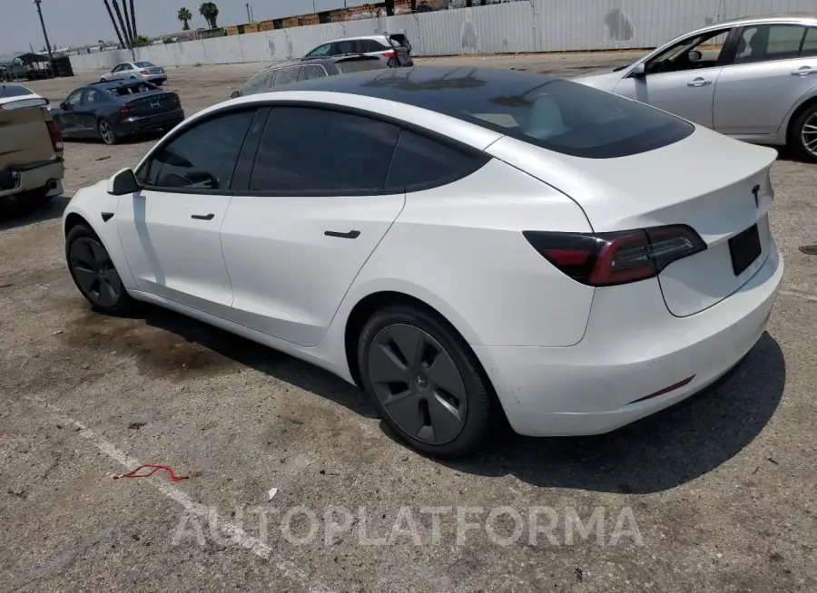 TESLA MODEL 3 2022 vin 5YJ3E1EA7NF192872 from auto auction Copart