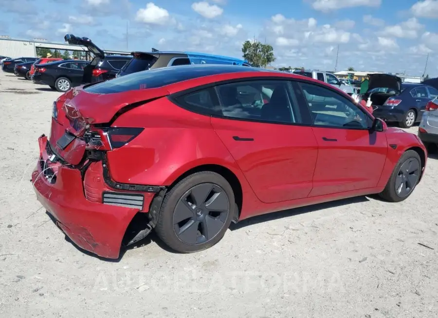 TESLA MODEL 3 2023 vin 5YJ3E1EA7PF428326 from auto auction Copart