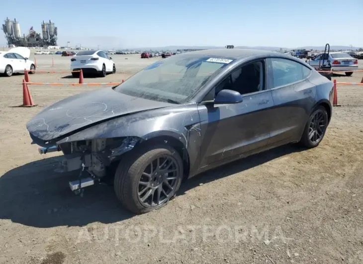 TESLA MODEL 3 2024 vin 5YJ3E1EA7RF747583 from auto auction Copart