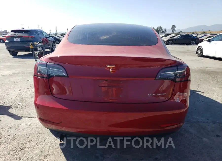 TESLA MODEL 3 2018 vin 5YJ3E1EB0JF135187 from auto auction Copart