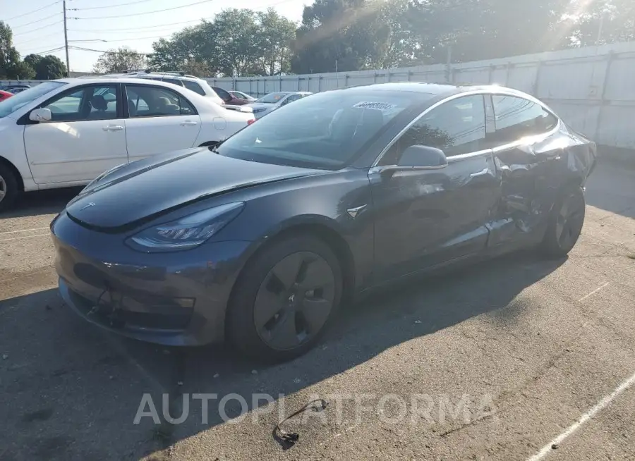 TESLA MODEL 3 2019 vin 5YJ3E1EB0KF452078 from auto auction Copart