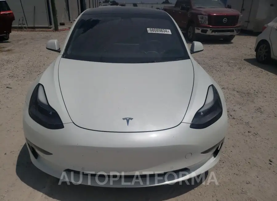 TESLA MODEL 3 2022 vin 5YJ3E1EB2NF130210 from auto auction Copart