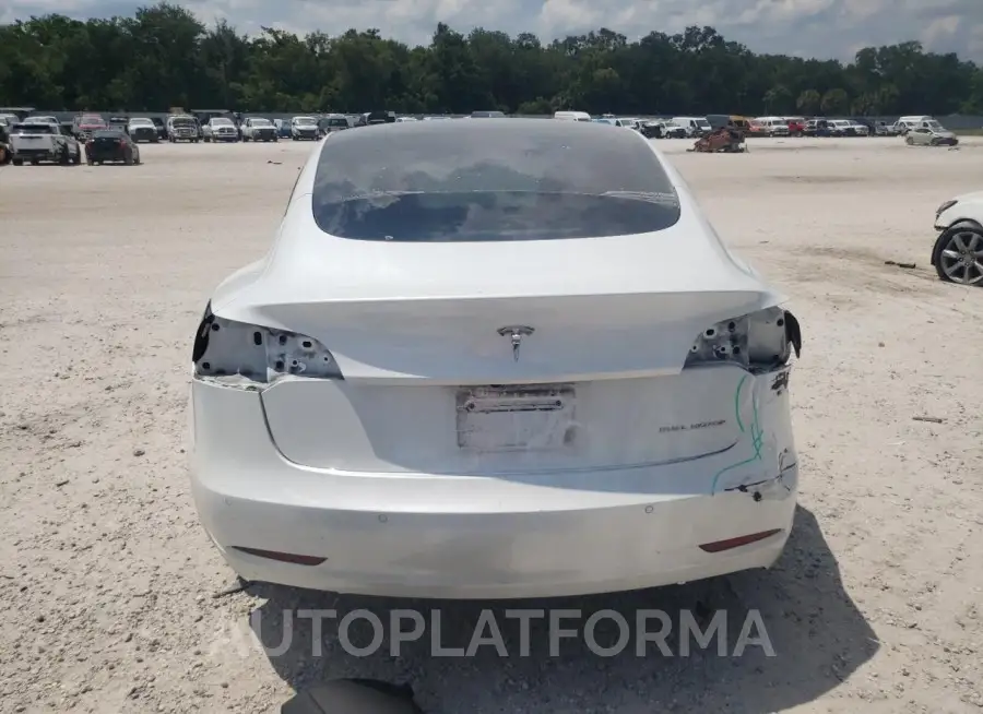 TESLA MODEL 3 2022 vin 5YJ3E1EB2NF130210 from auto auction Copart