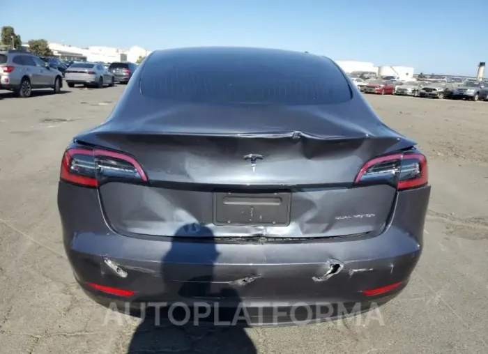 TESLA MODEL 3 2020 vin 5YJ3E1EB8LF807080 from auto auction Copart