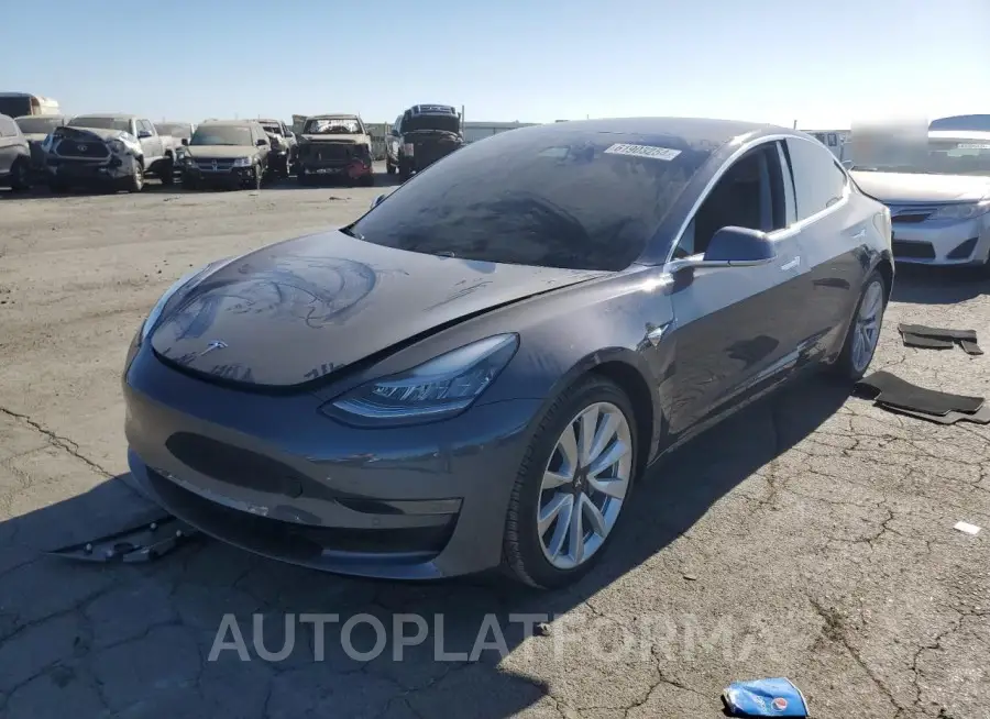 TESLA MODEL 3 2020 vin 5YJ3E1EB8LF807080 from auto auction Copart