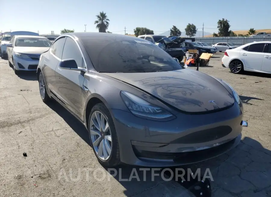 TESLA MODEL 3 2020 vin 5YJ3E1EB8LF807080 from auto auction Copart