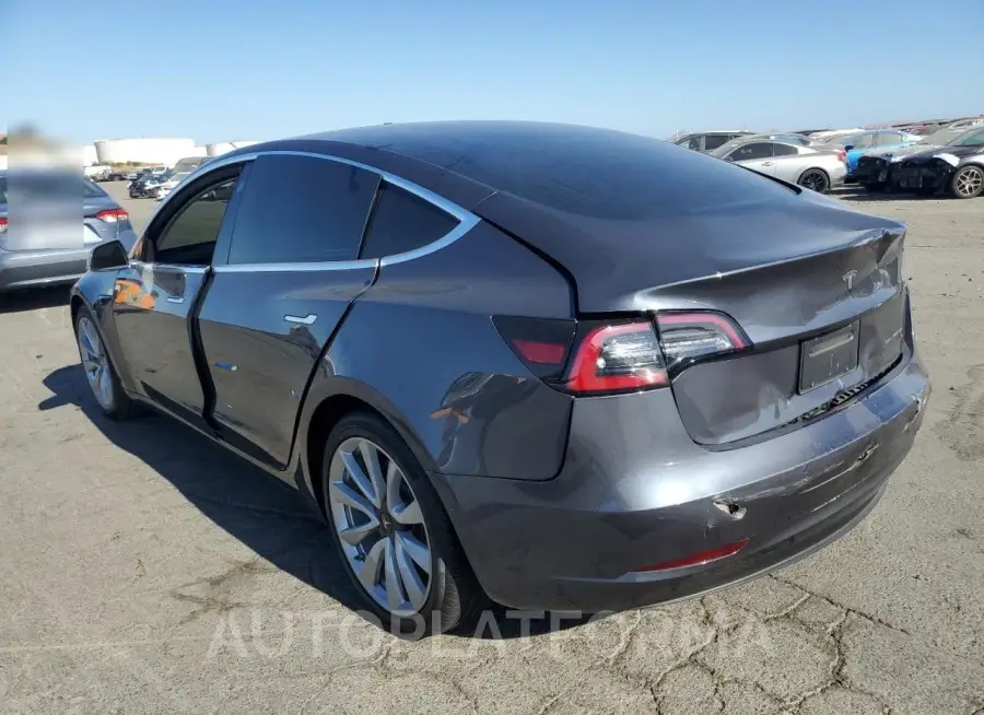 TESLA MODEL 3 2020 vin 5YJ3E1EB8LF807080 from auto auction Copart