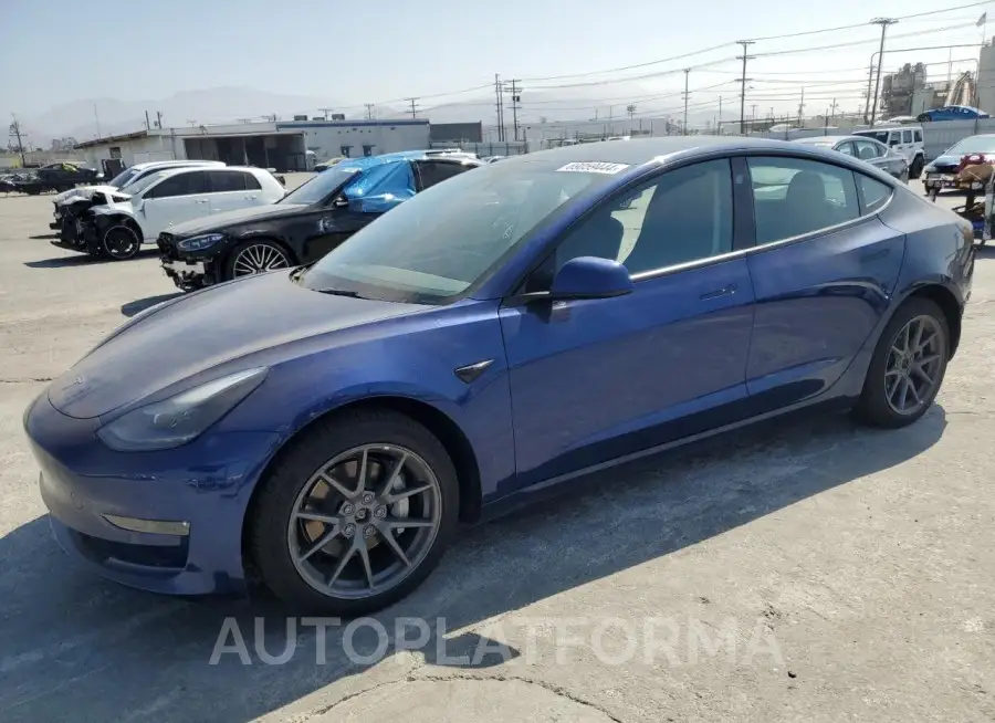 TESLA MODEL 3 2021 vin 5YJ3E1EB8MF085840 from auto auction Copart