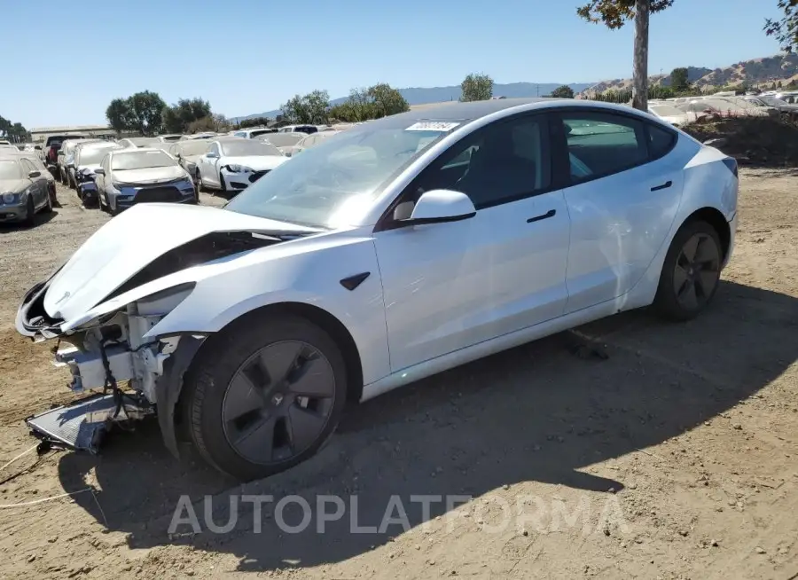 TESLA MODEL 3 2023 vin 5YJ3E1EB9PF386539 from auto auction Copart